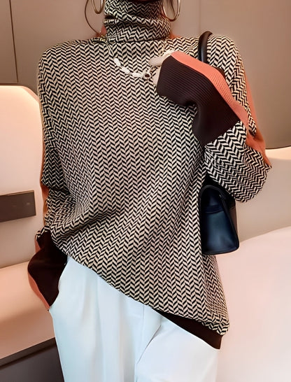 Bryony - Pull élégant à col roulé pour femmes