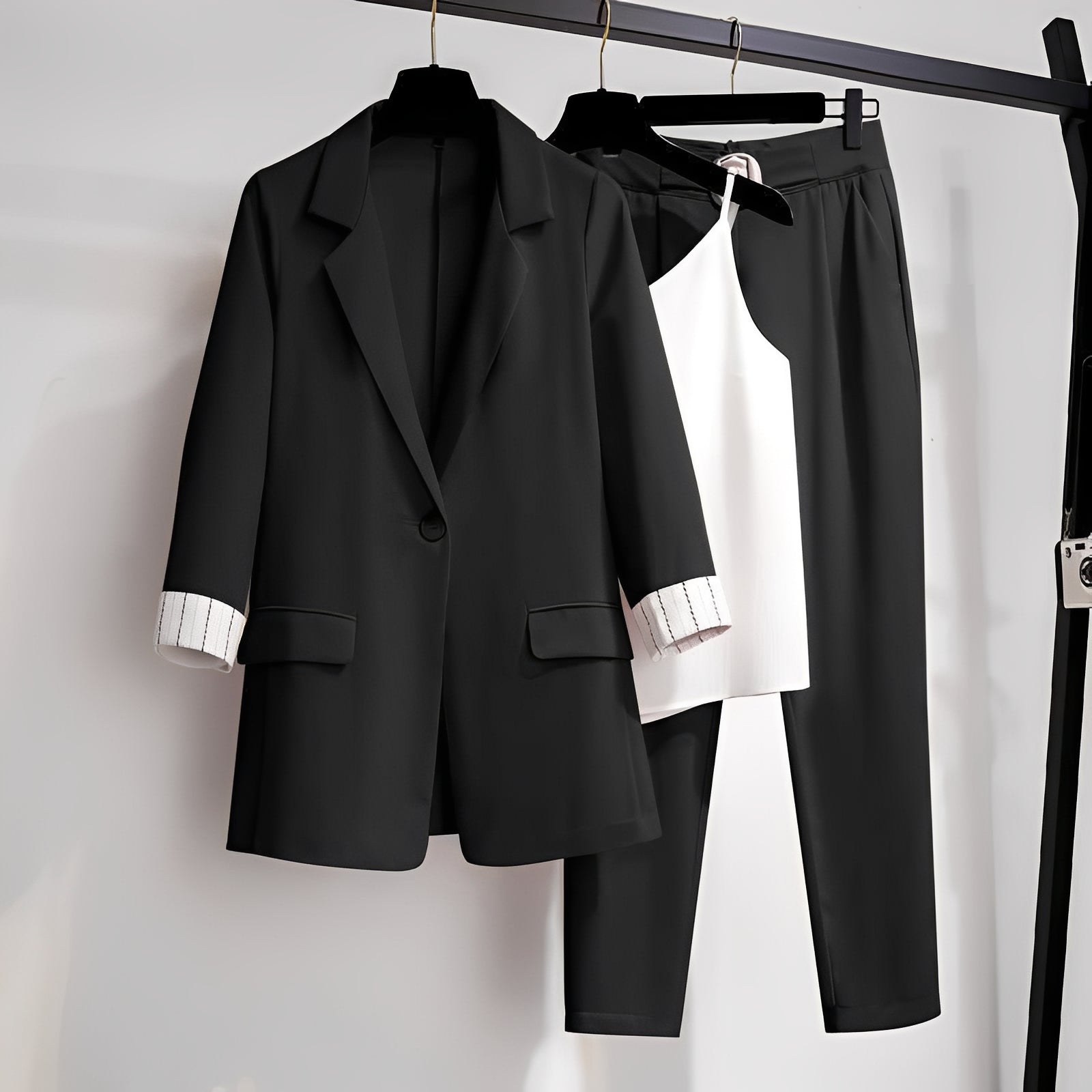 Paula - Ensemble de blazer trois pièces chic pour femmes