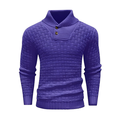 Weldon - Pull col roulé chic pour hommes