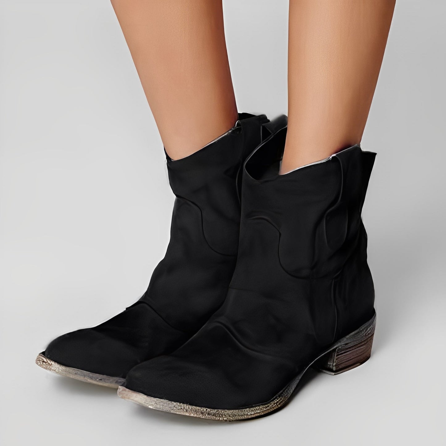 Margaret - Bottines décontractées en cuir pour femmes