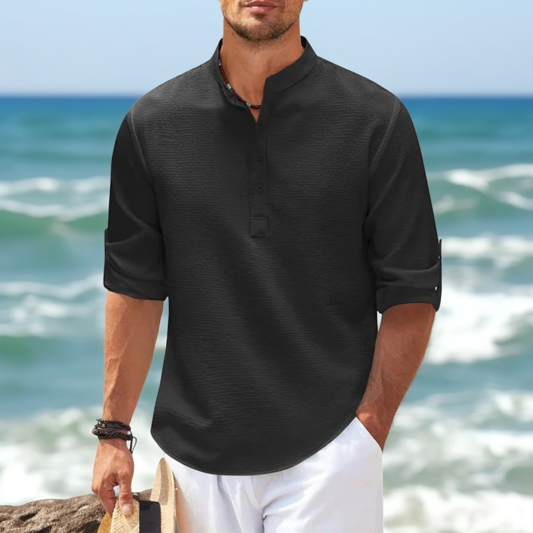 Recmar - Chemise d'été élégante pour homme
