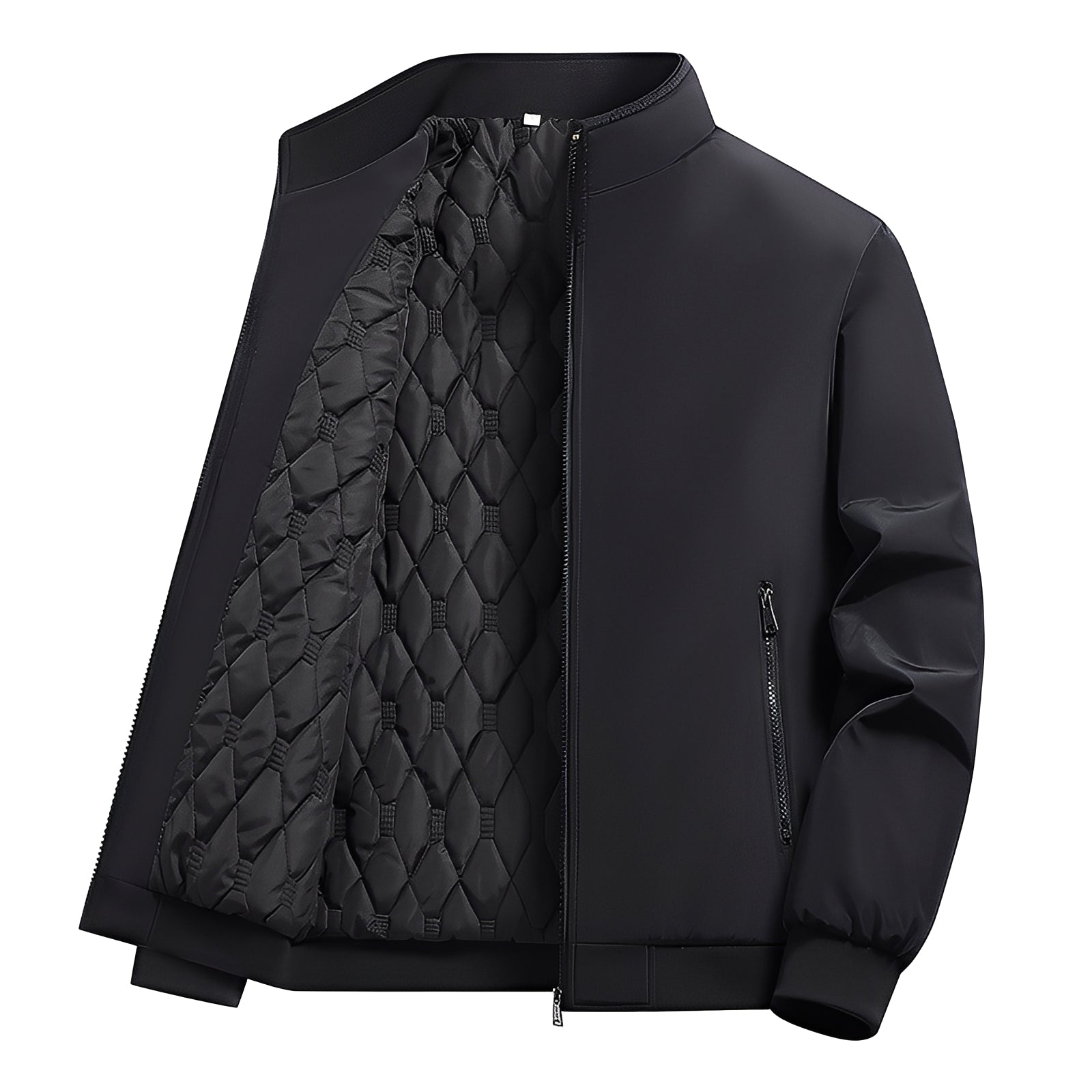 Aaron - Élégante veste softshell matelassée pour hommes