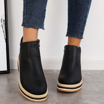 Danielle – Bottes Plateformes Stylées