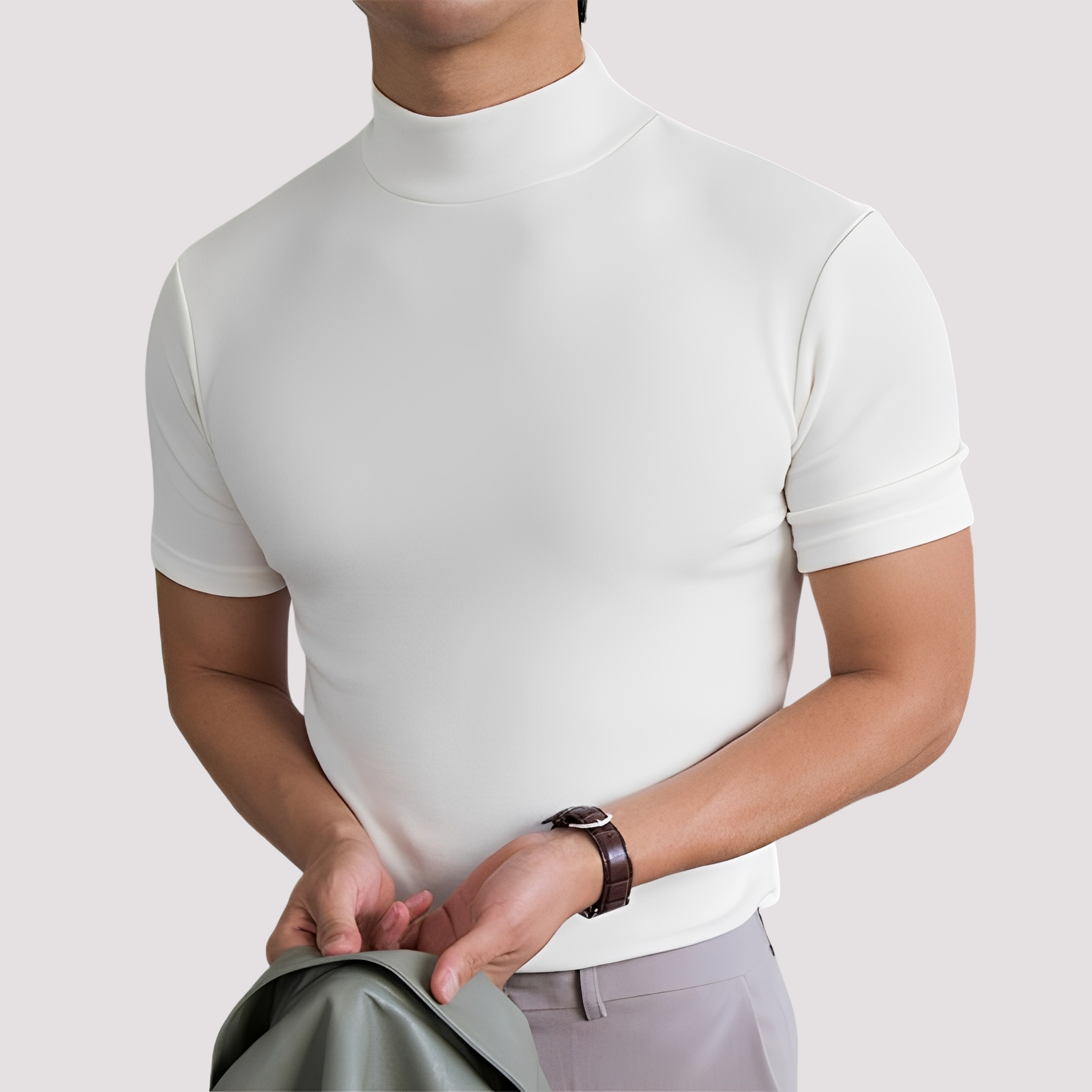Alfie - T-shirt chic et ajusté pour hommes