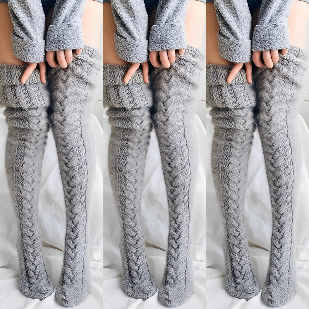 Hailee - Chaussettes longues et confortables pour femmes