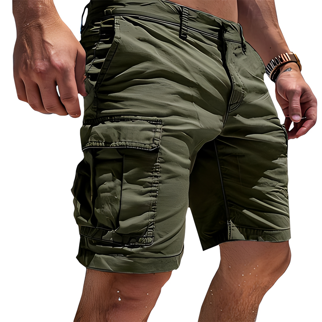 Jandy -  Short cargo décontracté pour homme