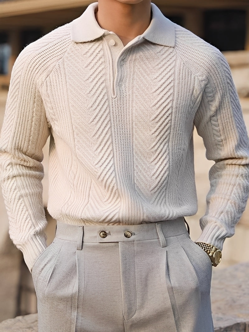 Weston - Pull texturé élégant pour hommes
