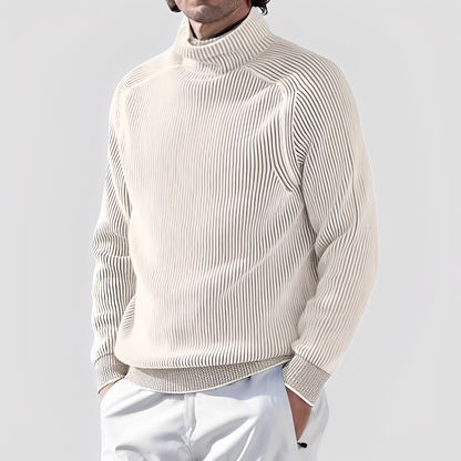 Chadwick - Pull homme en laine avec col roulé chic et douillet