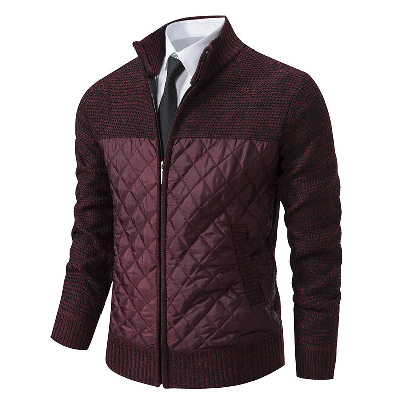 Denton - Blazer en jacquard-twill pour homme, chaud et tendance