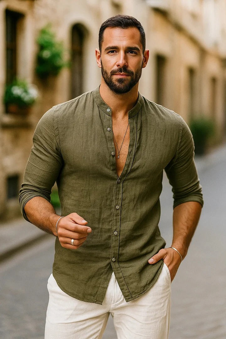 Blaese - Chemise Relax à Manches 3/4