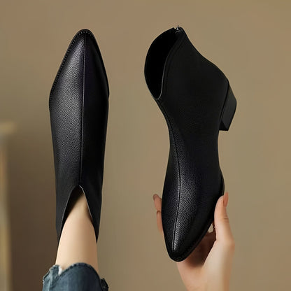 Abbie - Kurze und lässige Lederstiefel für Damen