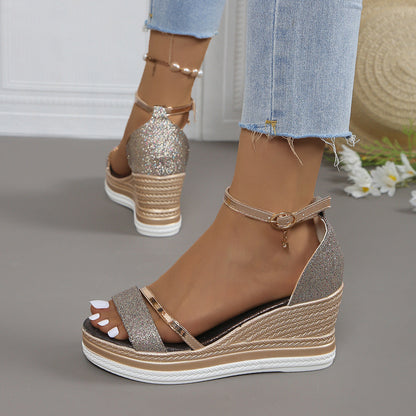Alicia - Fashionable sandals with thick sole for women