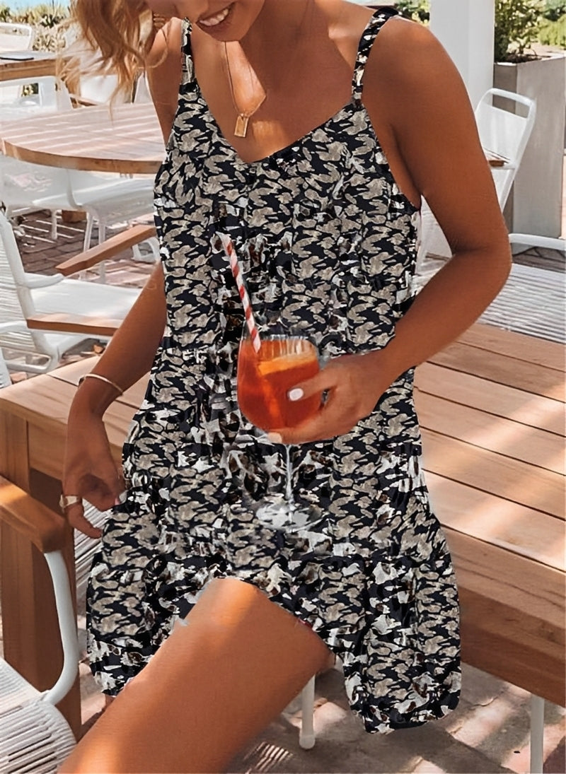 Tiffany - Robe confortable et décontractée avec motif pour femmes