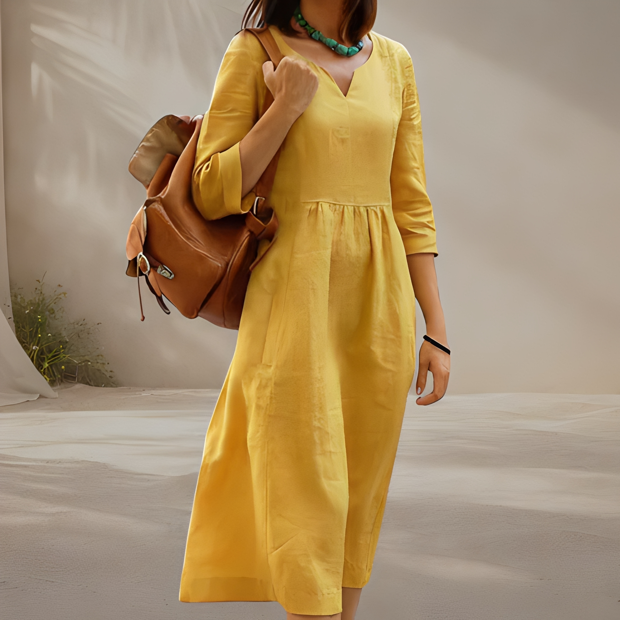 Meecah - Robe d'été décontractée pour femme