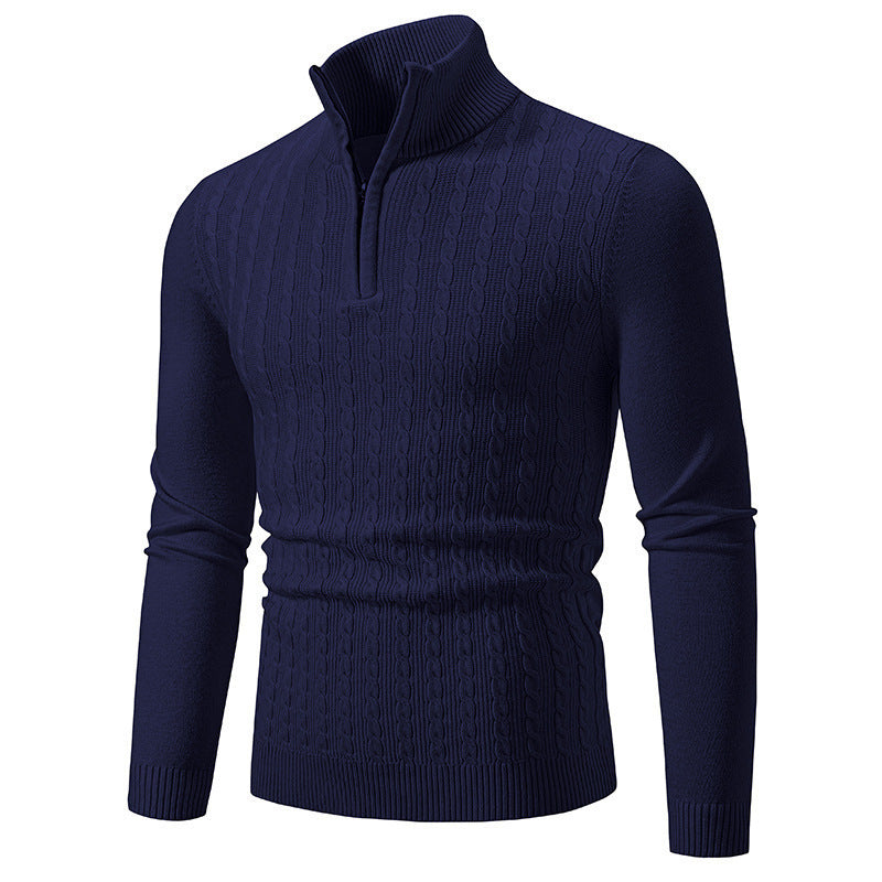 Derryl - Eleganter gestrickter Pullover mit Zopfmuster für Herren