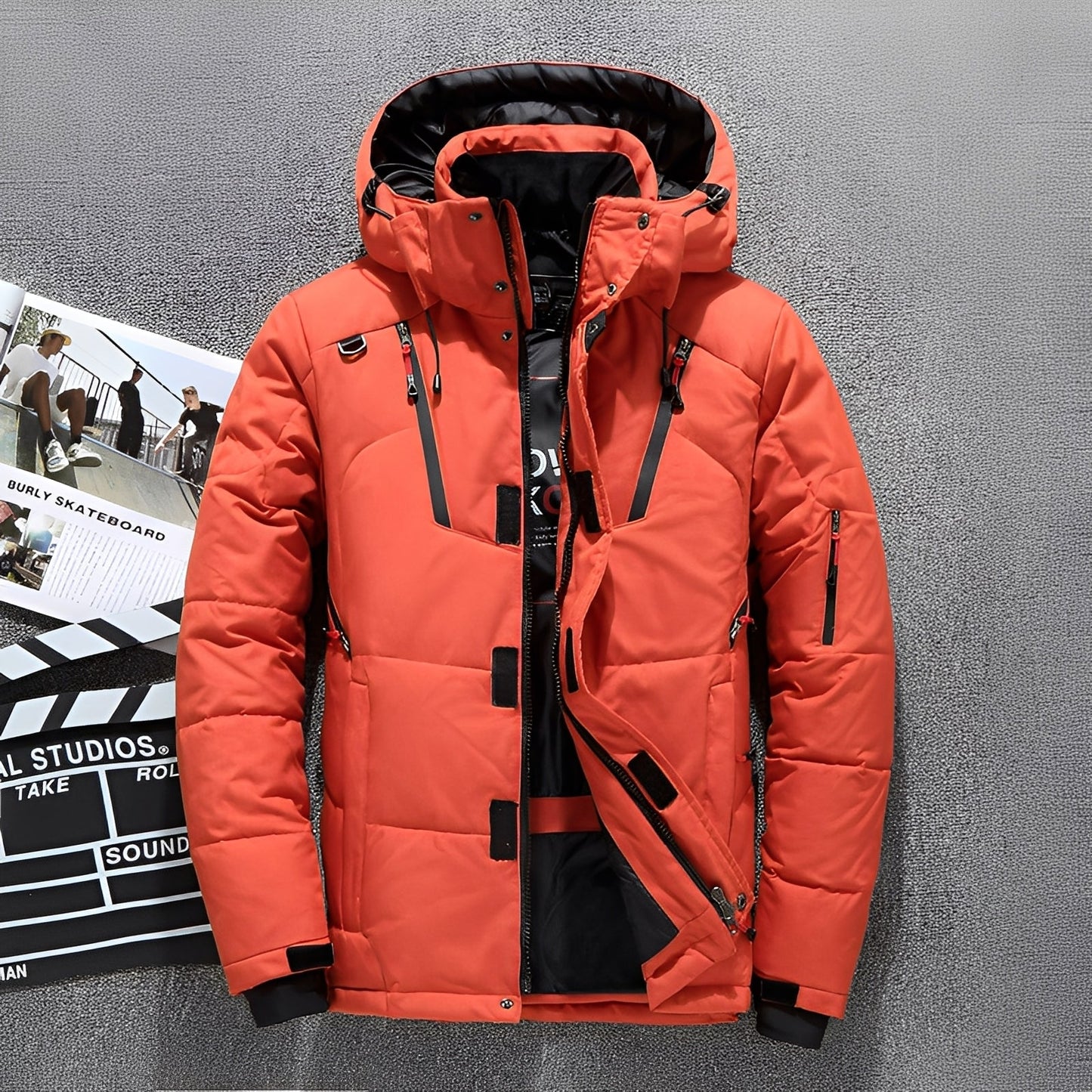 Damian - Hoodie moderne pour hommes avec plusieurs poches