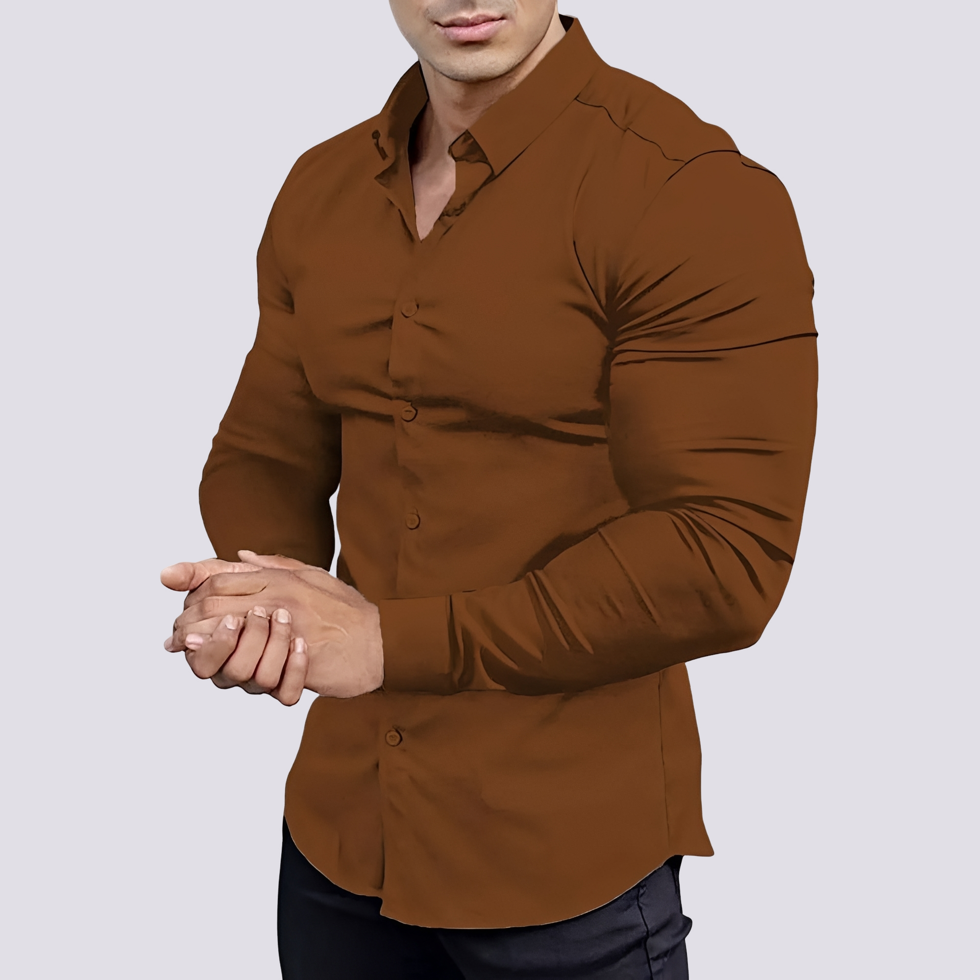 Benson - Chemise Ajustée Décontractée