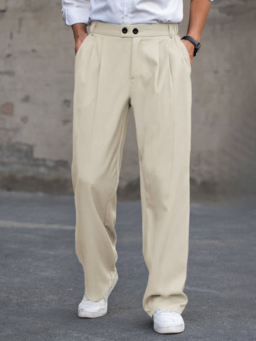 Dexter - Pantalon homme décontracté à jambes larges