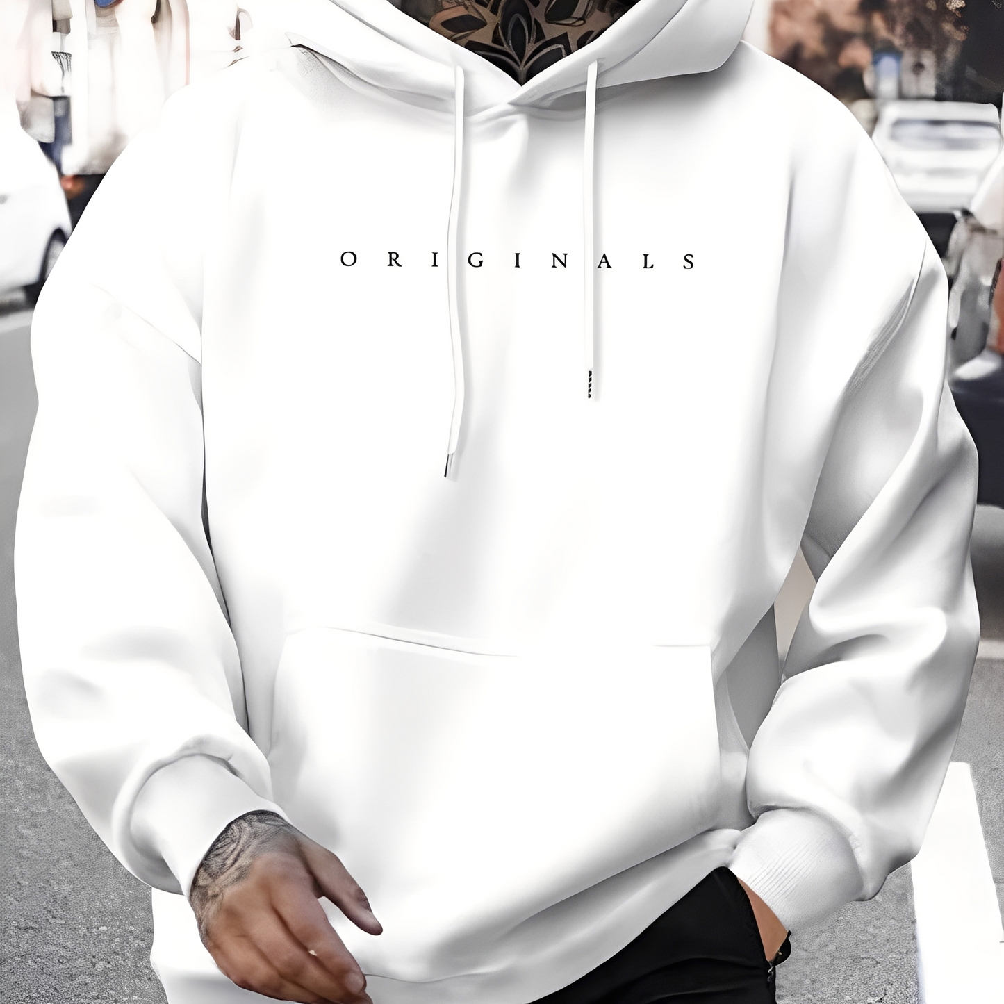 Jepson - Hoodie Chic Oversize pour Hommes