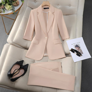 Claudia - Costume chic avec blazer et pantalon pour femmes