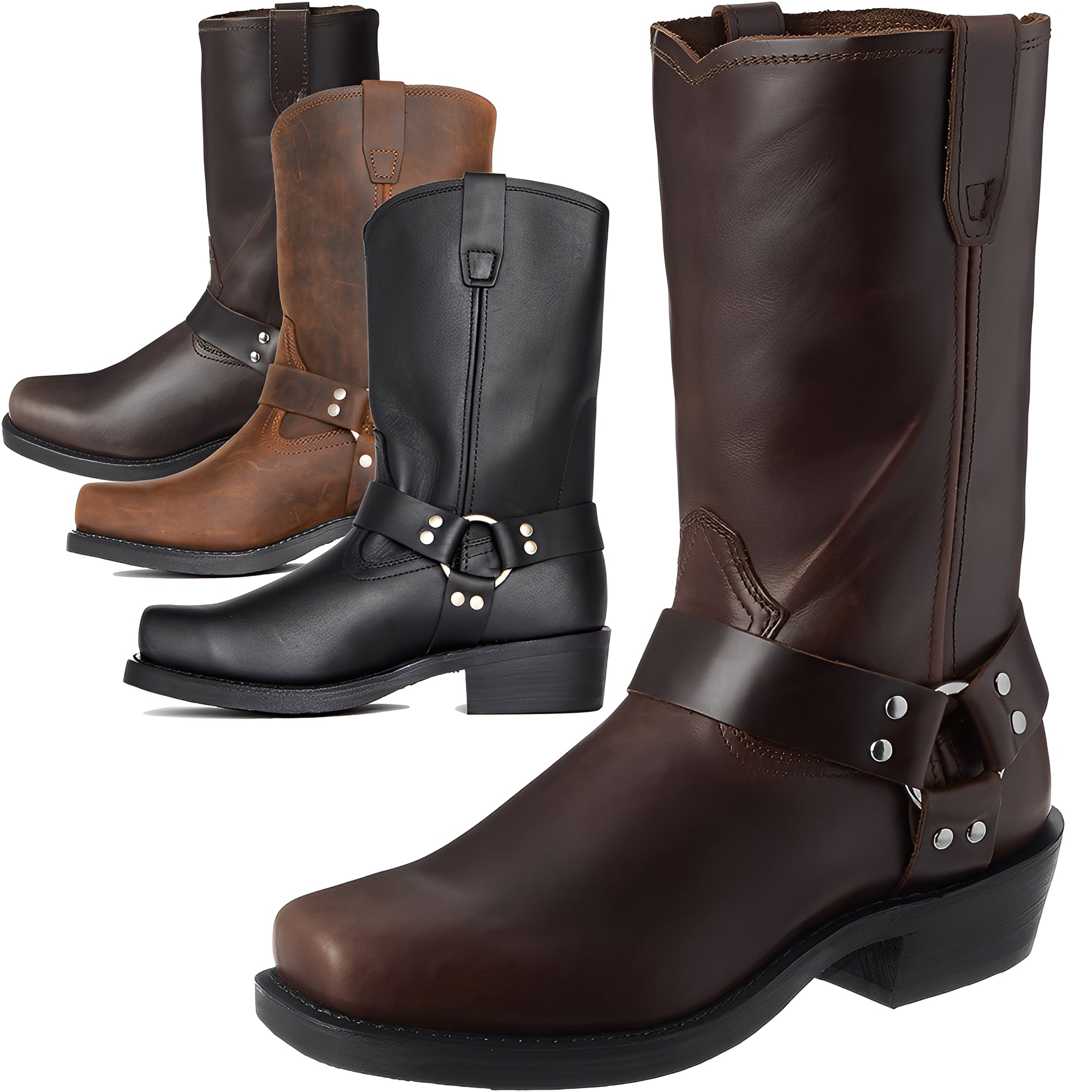 Donatien - Bottes vintage de luxe pour hommes