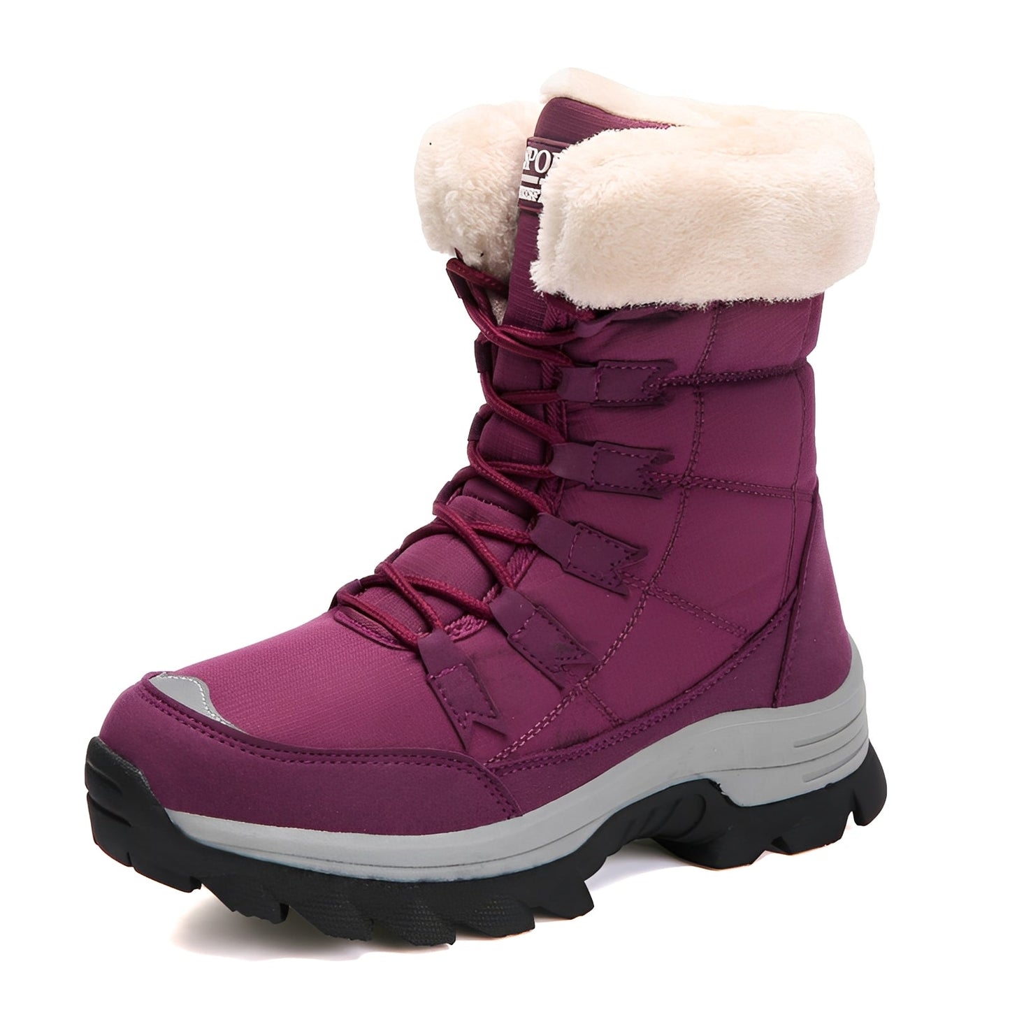 Yasmine - Warme und wasserdichte Samtstiefel für den Winter für Damen