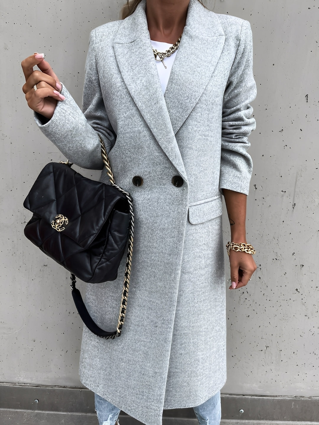 Moriah - Manteau en laine chic et chaleureux pour femmes
