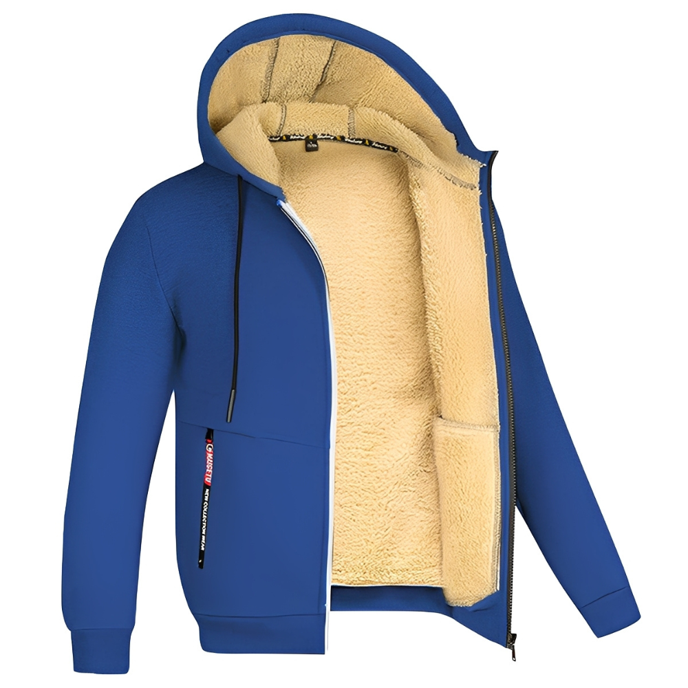 Raphael - Warm, with fleece-lined hood for men