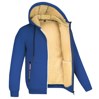 Raphael - Warm, with fleece-lined hood for men