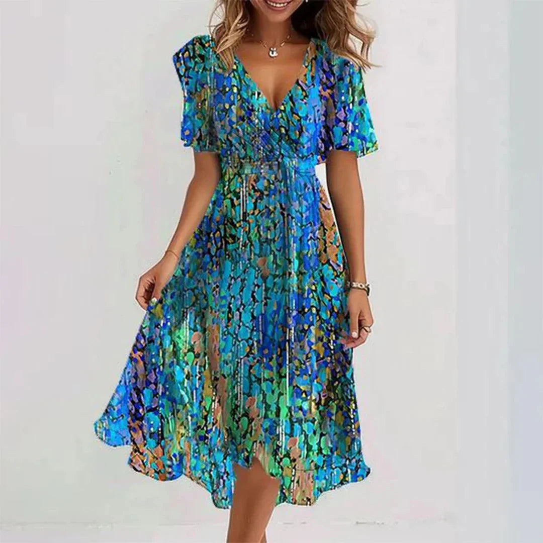 Connie – Robe portefeuille élégante pour femmes