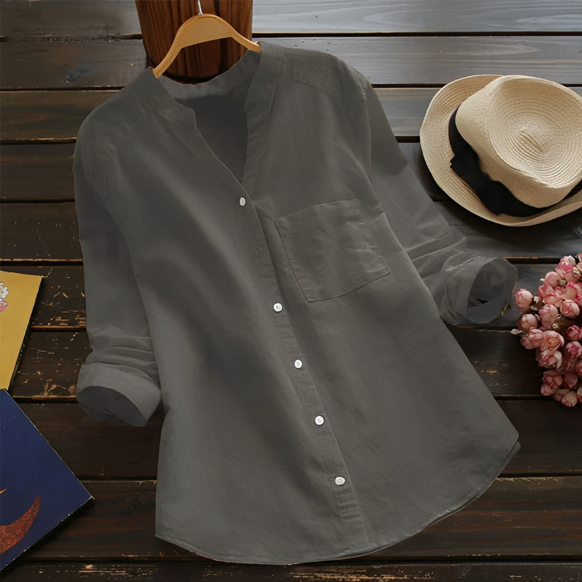 Sandrina - Chemise d'été décontractée pour femmes