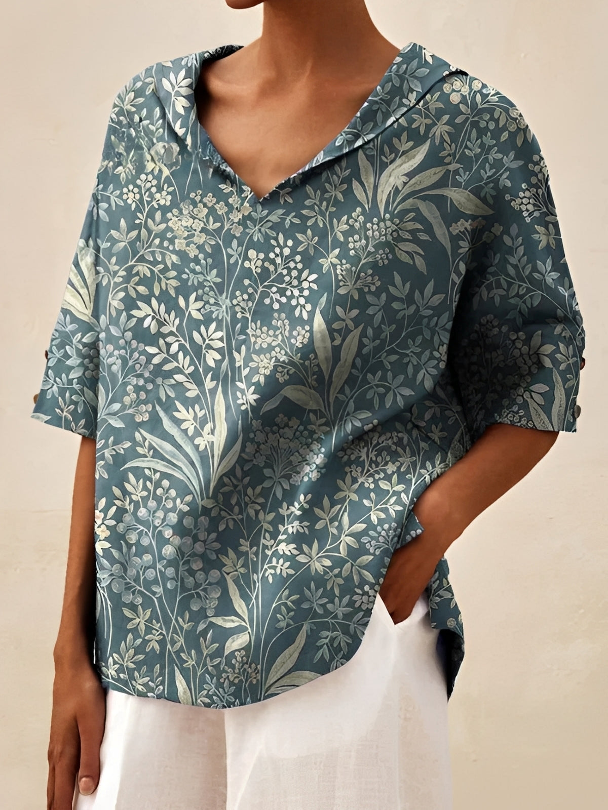 Angie - Blouse décontractée et ample pour femmes