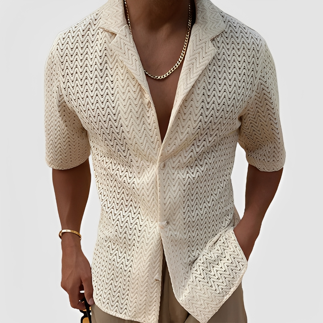 Bernie - Chemise d'été respirante pour homme