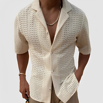 Bernie - Chemise d'été respirante pour homme