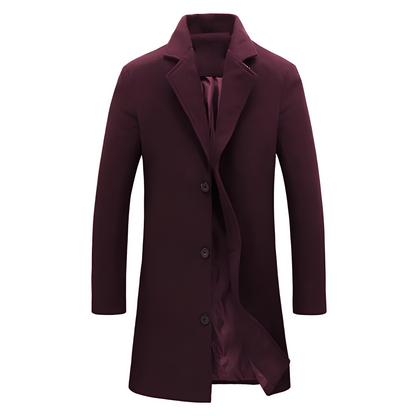 Naomie - Long formal coat for man