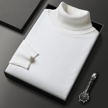 Patrick - Chic and fitted turtleneck sweater for men