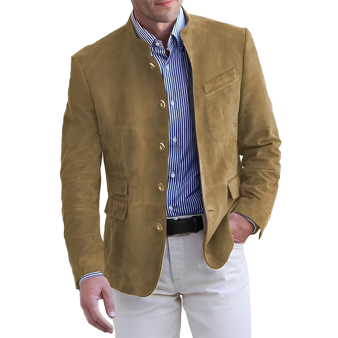Elmer - Manteau chaud à boutons pour homme