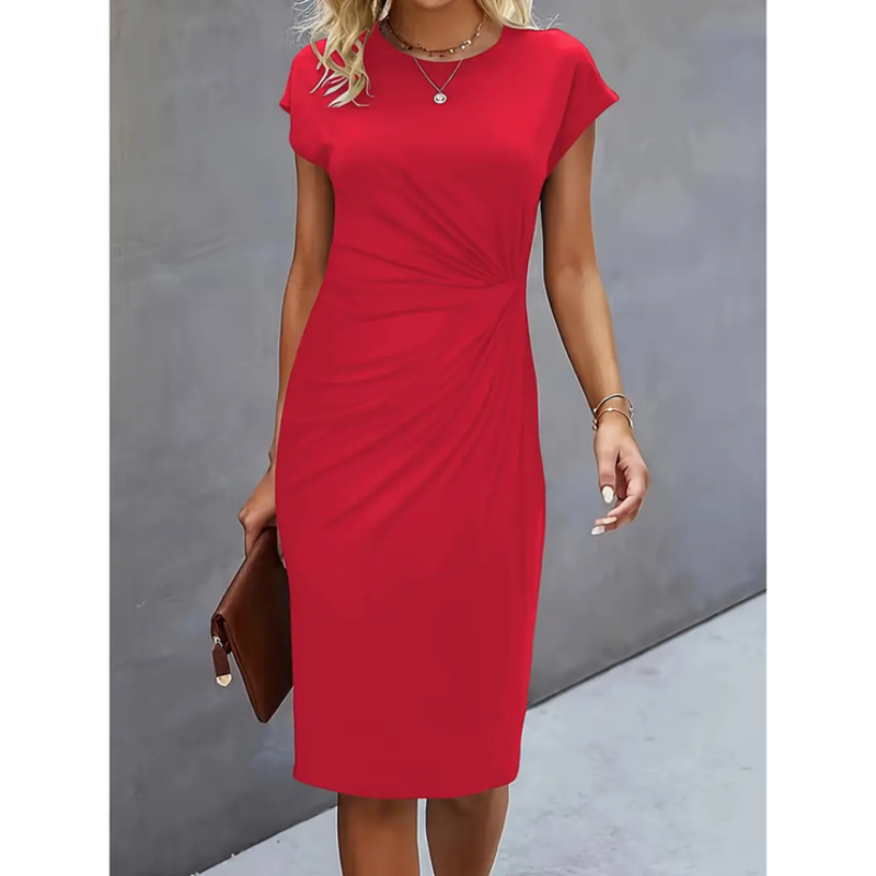 Elina – Formal dress for women with short sleeves