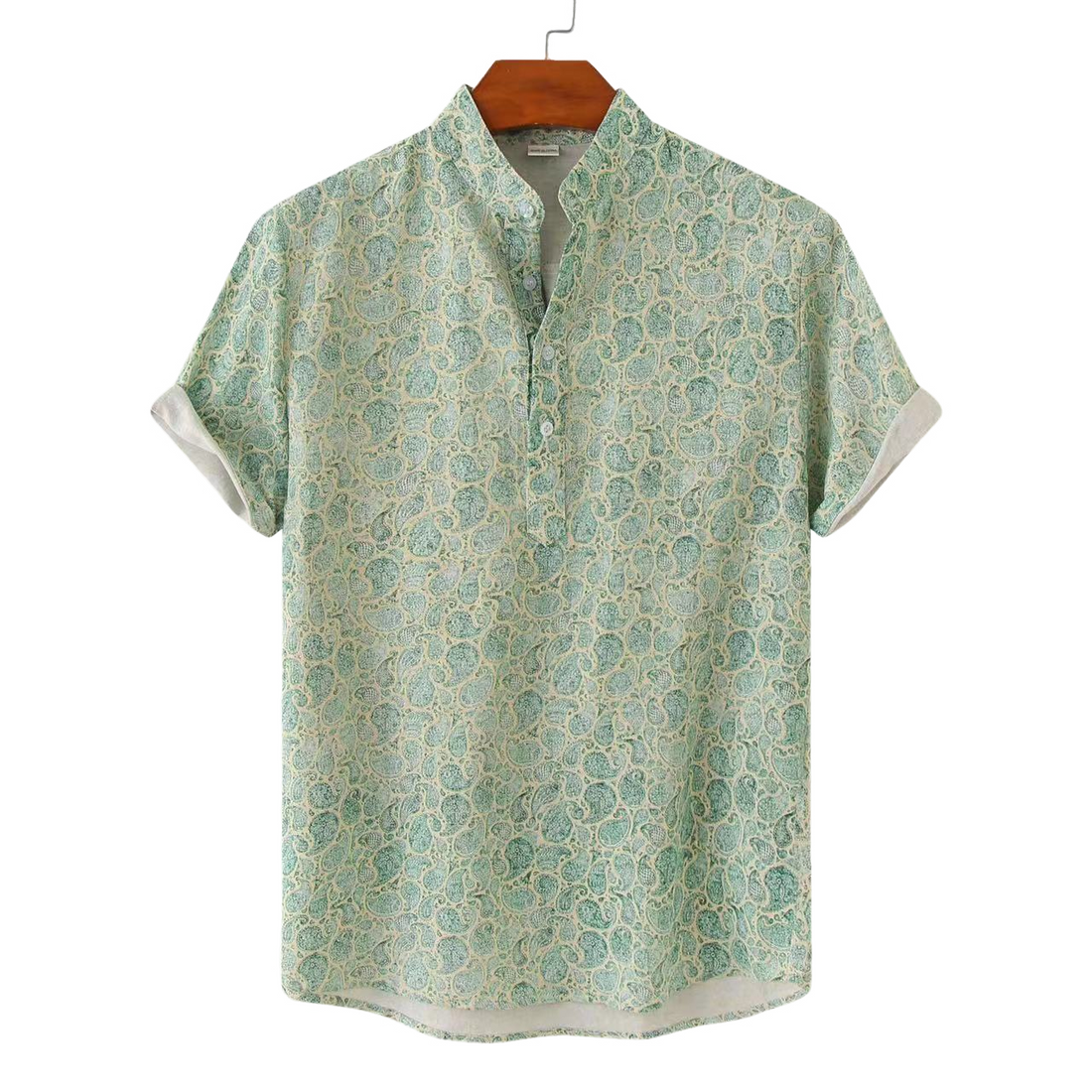 Freddy - Chemise confortable à motif floral pour hommes
