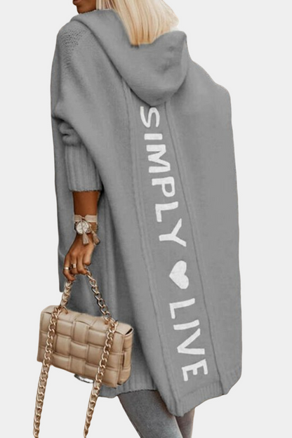 Melyssa - Long cardigan décontracté pour femmes