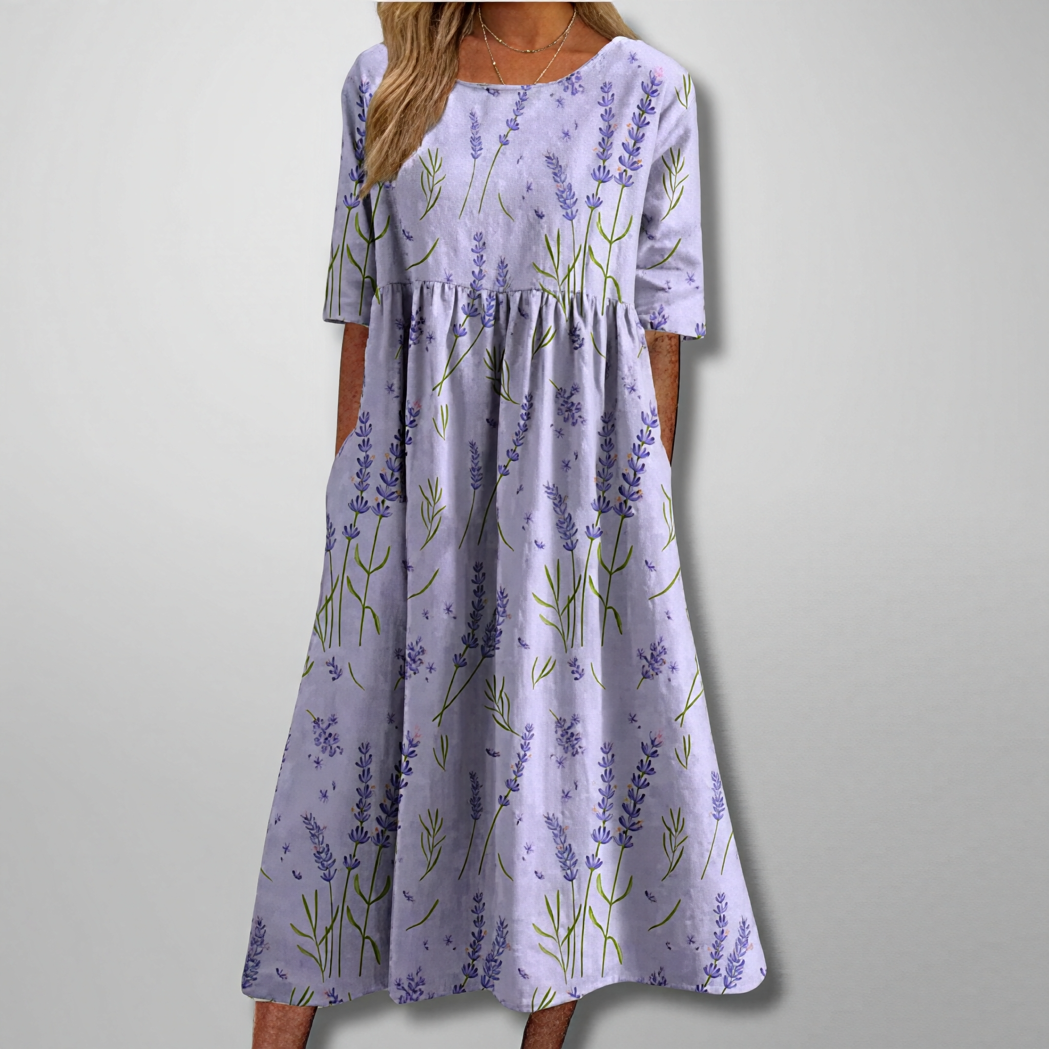 Gail – Robe maxi à motifs floraux pour femmes
