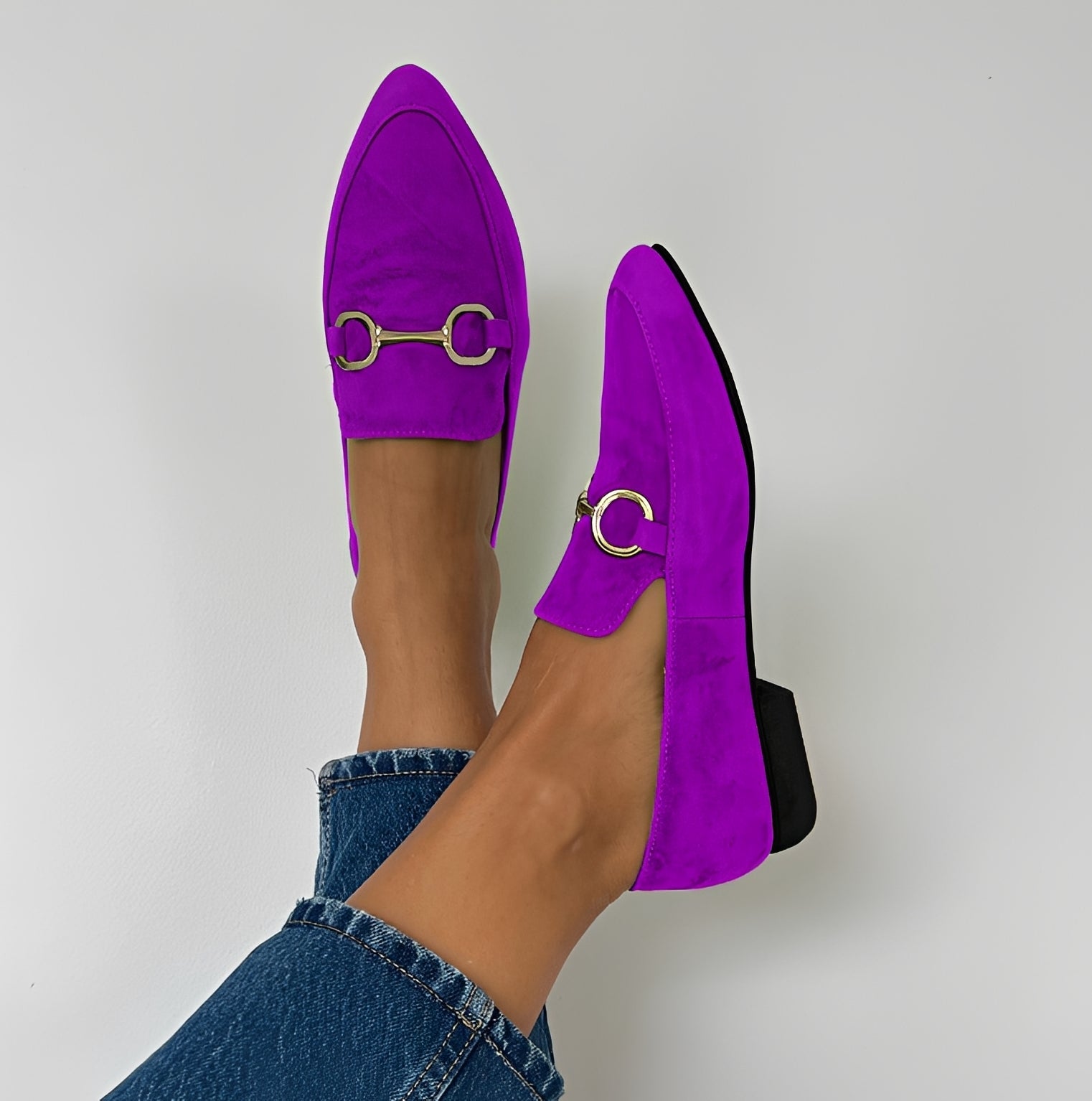 Vinnie - Mocassins Élégants et Colorés à Bout Pointu