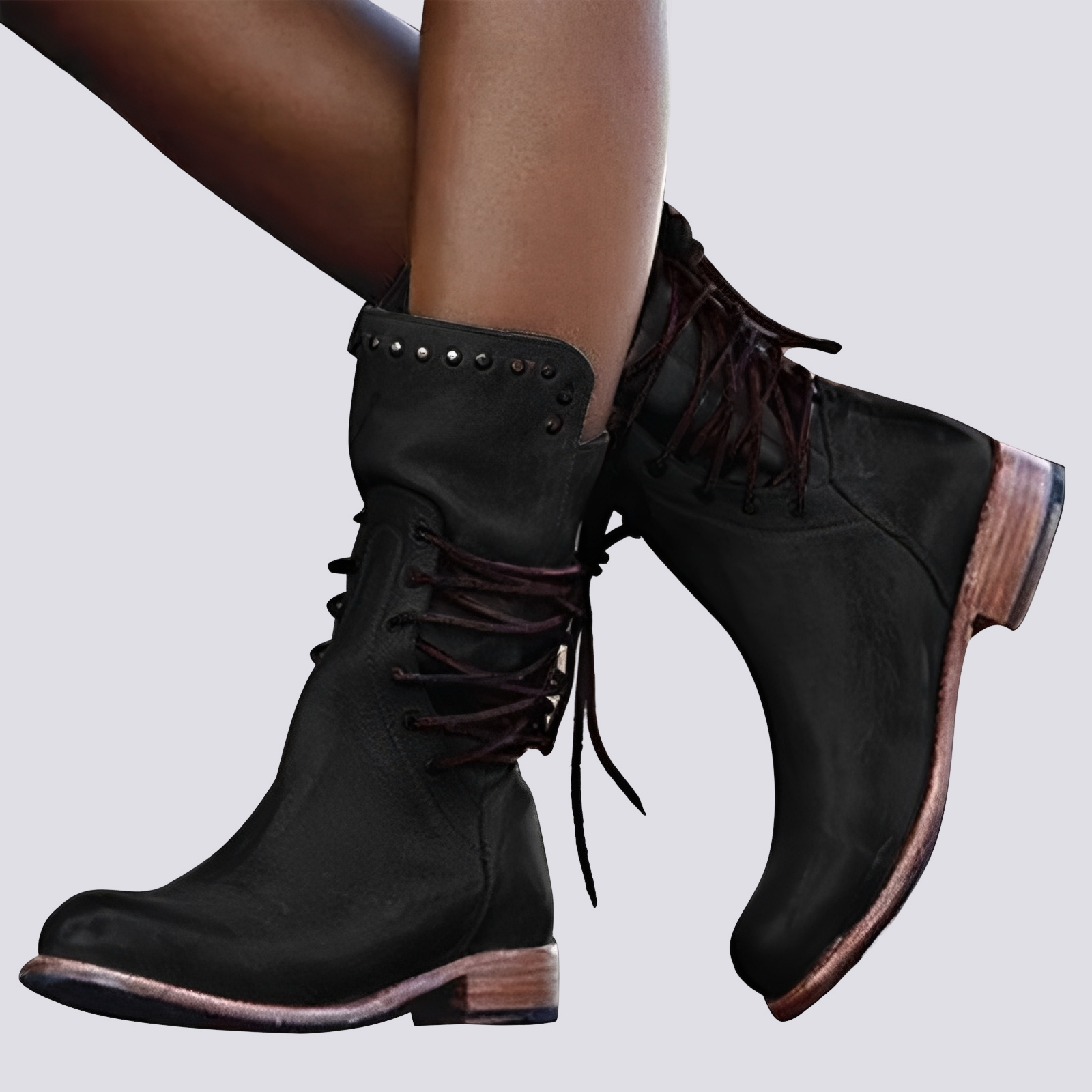 Monica - Bottes longues à talons sophistiqués