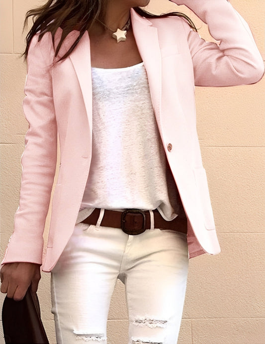Yasmin - Blazer casual avec revers pour femmes