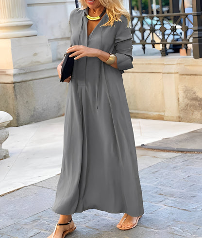 Nicole - Robe longue large et décontractée pour femmes