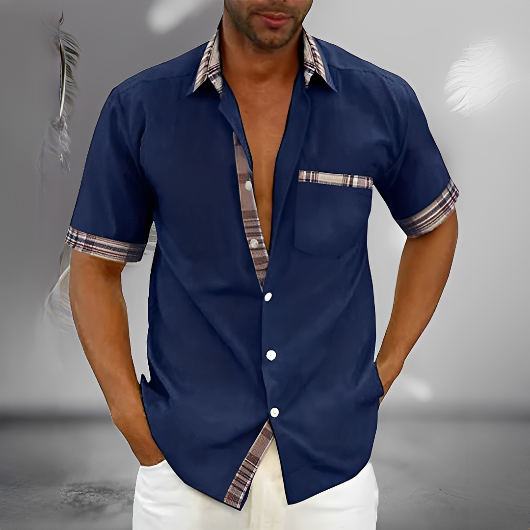 Henrick - Une chemise d'été élégante et confortable pour homme