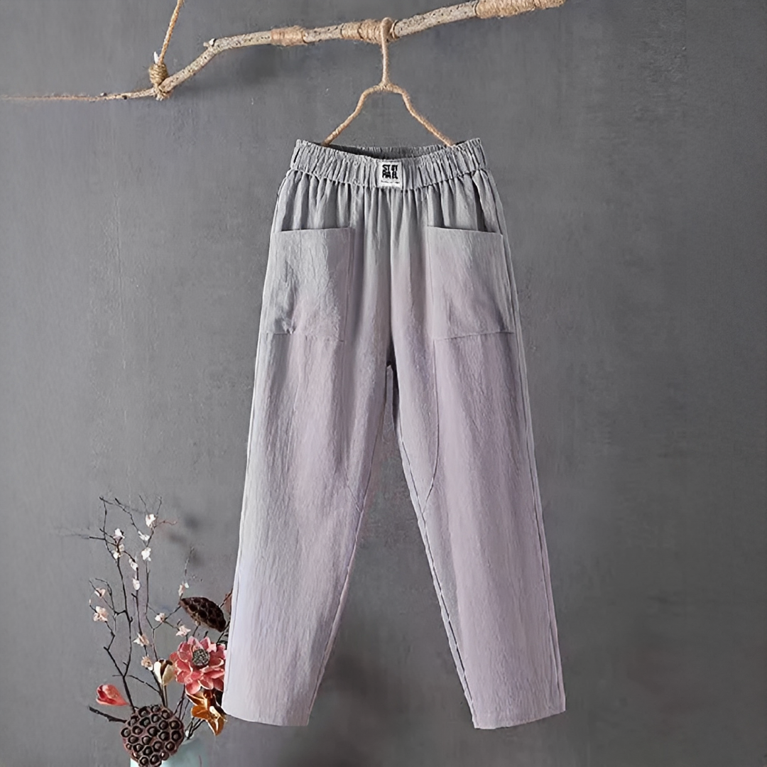 Sienna - Pantalon décontracté coupe ample