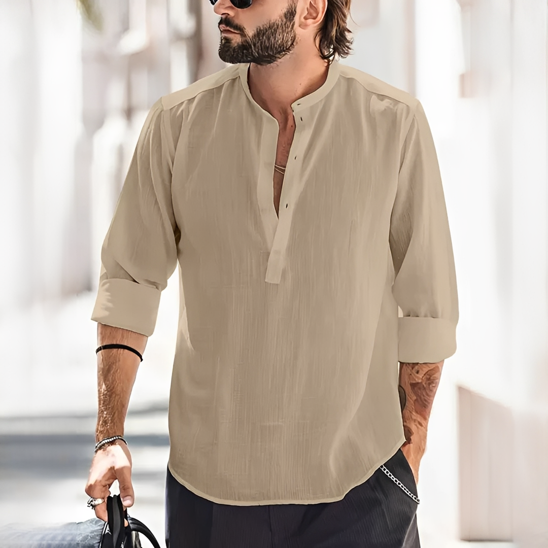 Enrico - Chemise d'été légère et tendance pour homme