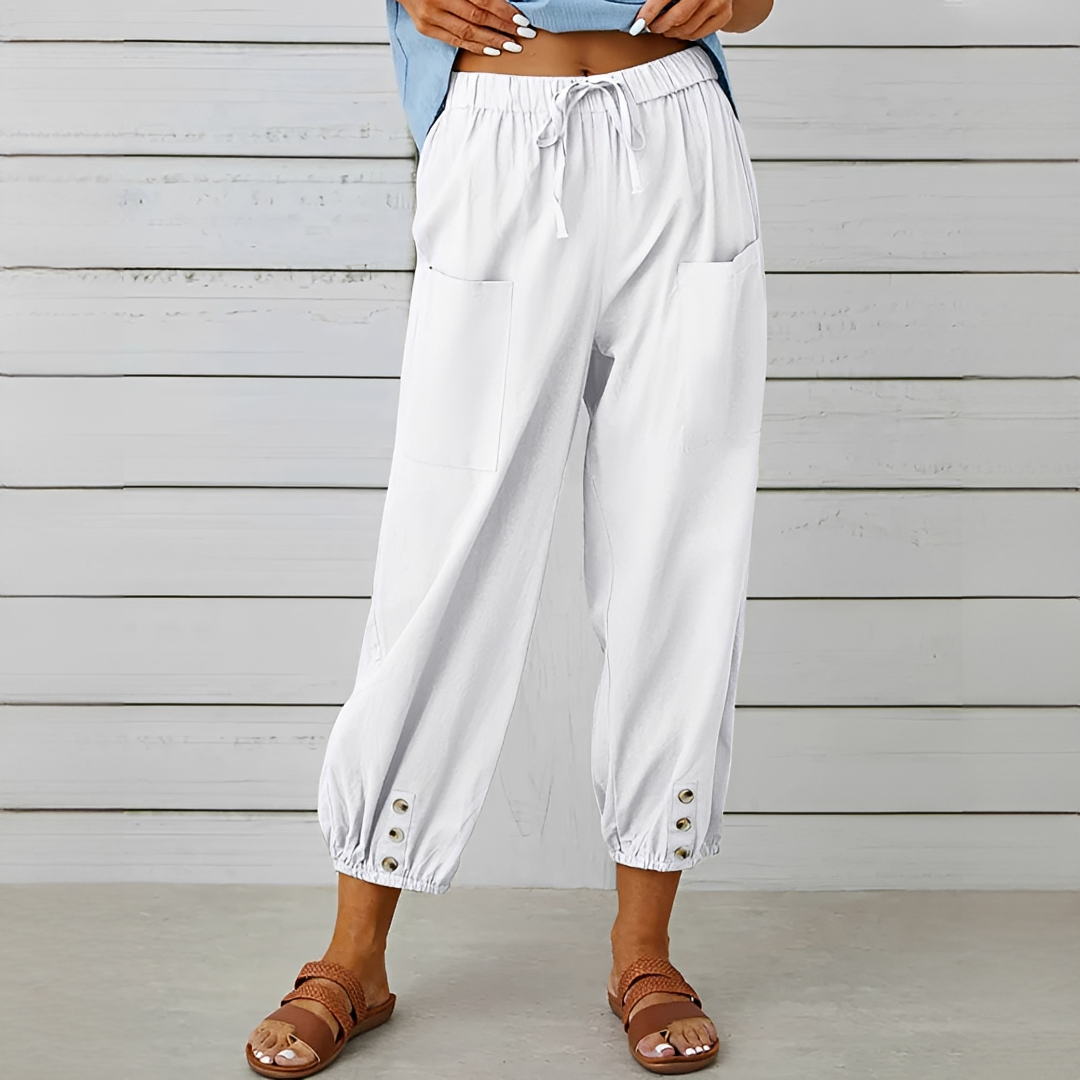 Scarlett - Pantalon confortable à cordon