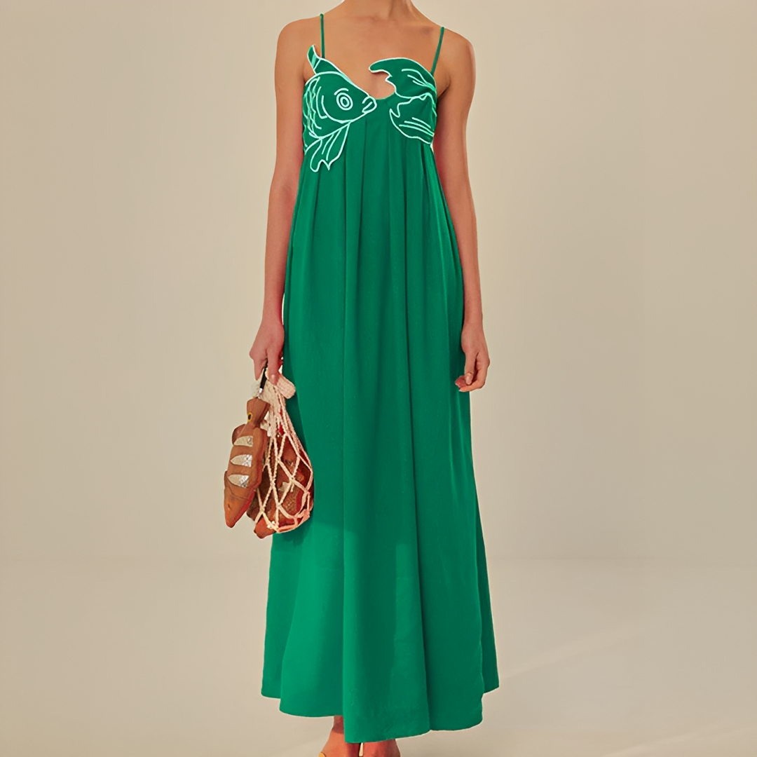 Euna - Robe Cami Élegante